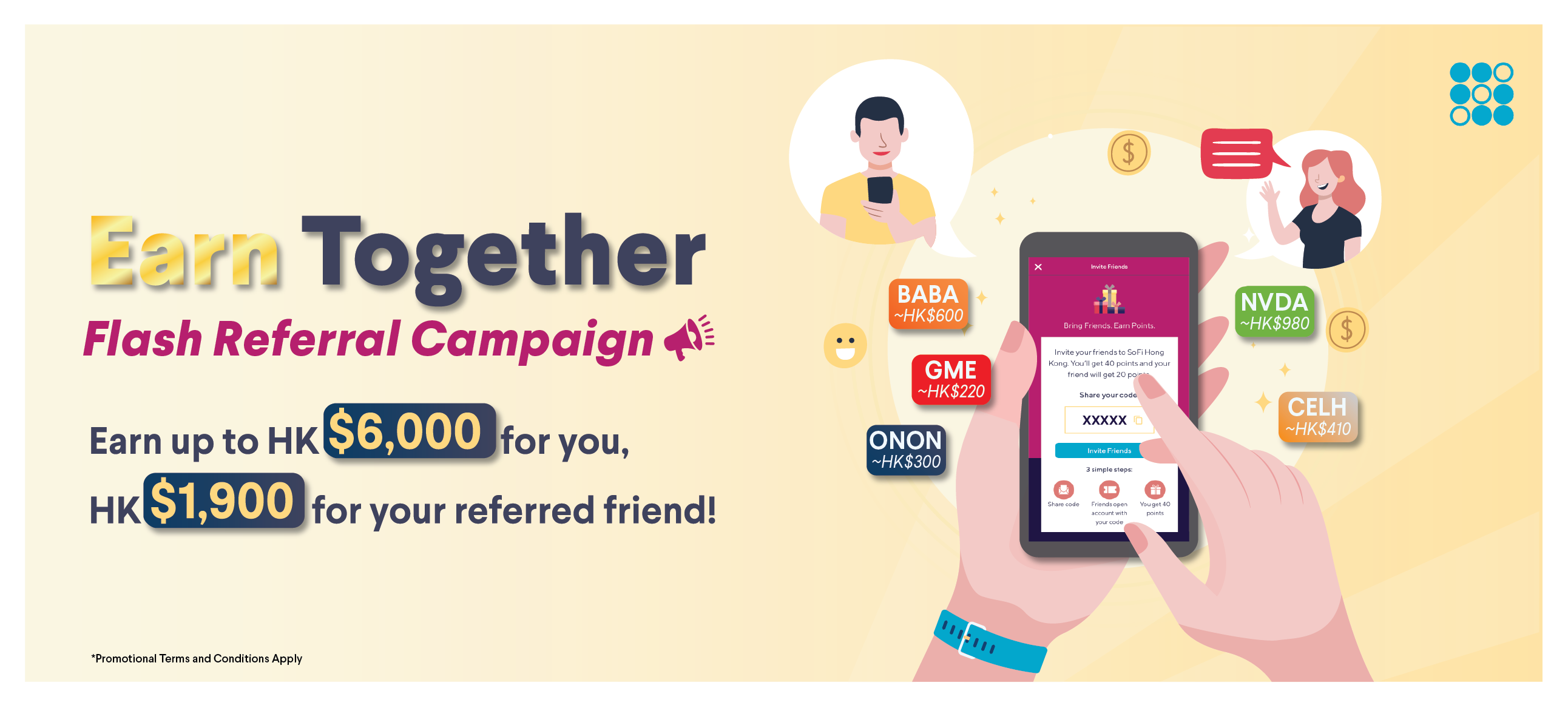 Earn Together Flash Referral Campaign